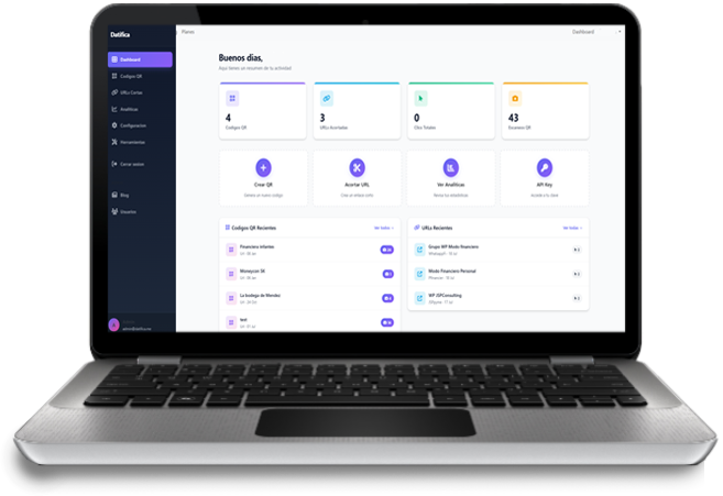 Ingresa en el mundo de Datificame